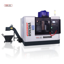 3 eje Mecanizado vertical Centro de precio VMC 650 Máquina de fresado CNC China VMC650